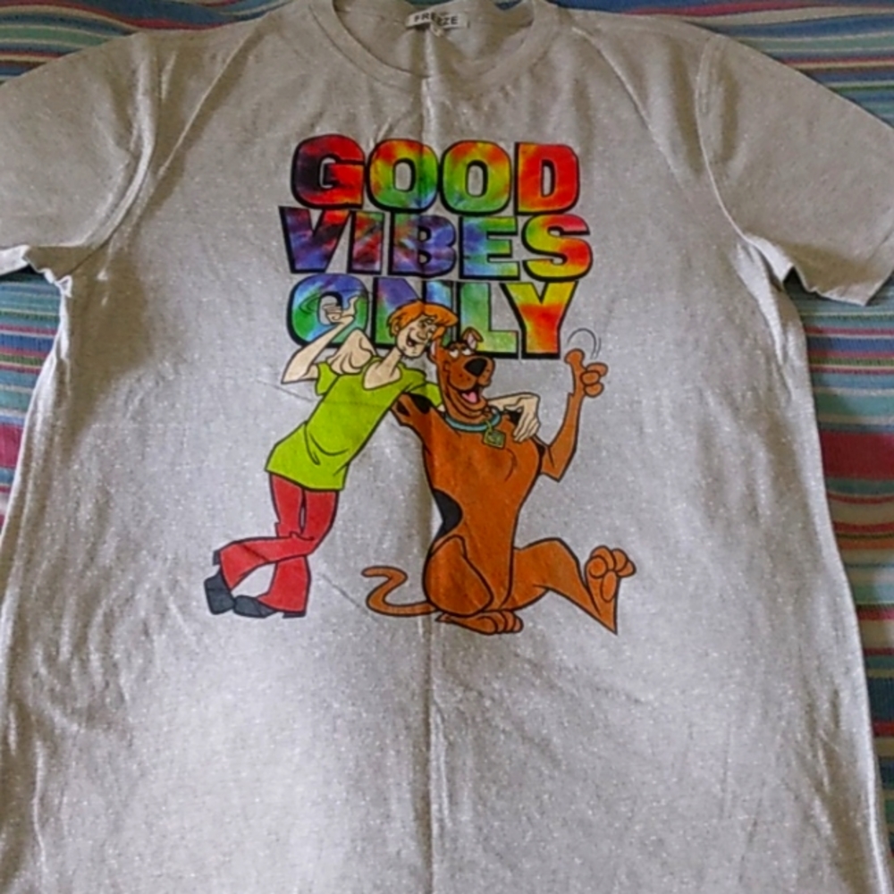 Good Vibes only Scooby-Doo t-shirt